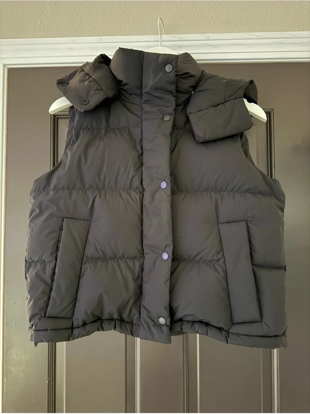 Lululemon Wunder Puff Cropped Best Down 2 Black